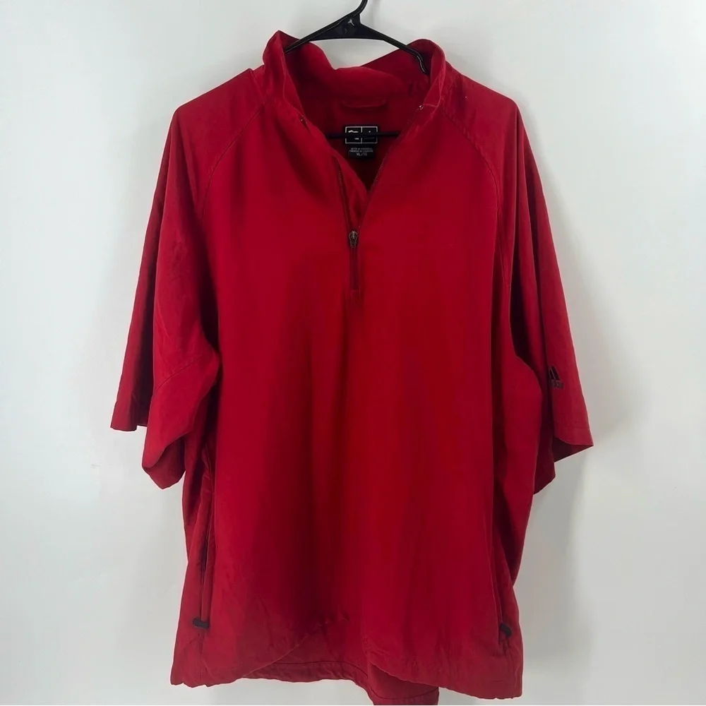 Adidas Climaproof 1/4 Zip ShortSleeve Pullover